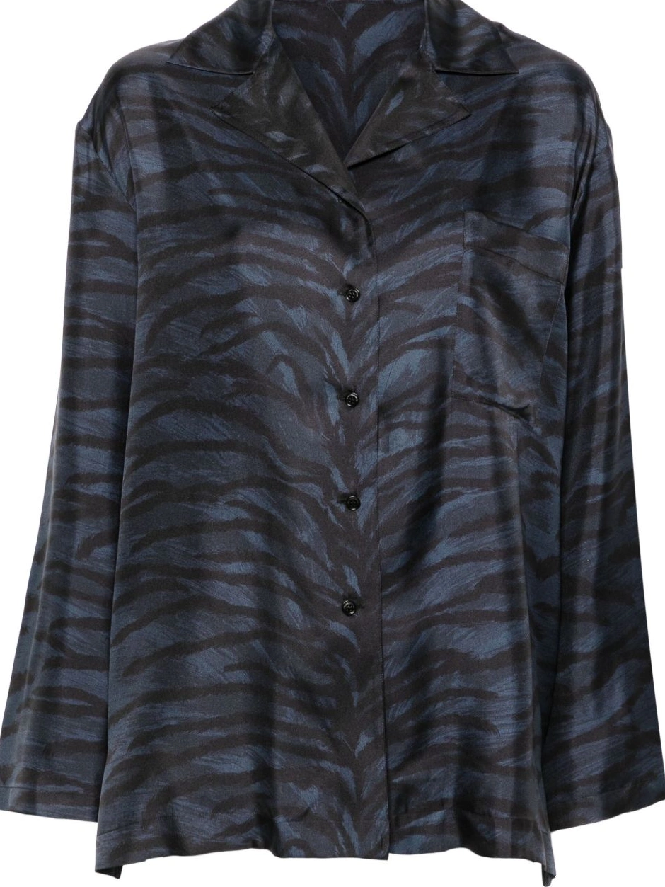 Affordable Stella shirt McCartney silk Women tiger-print 0811